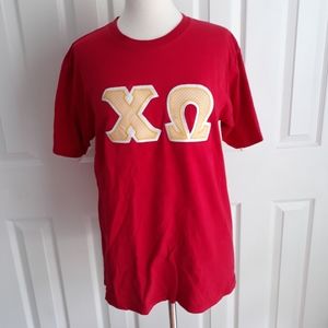 Chi Omega jersey red and yellow